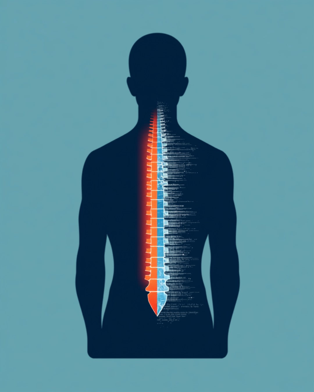 Heat vs ice therapy for back pain illustration