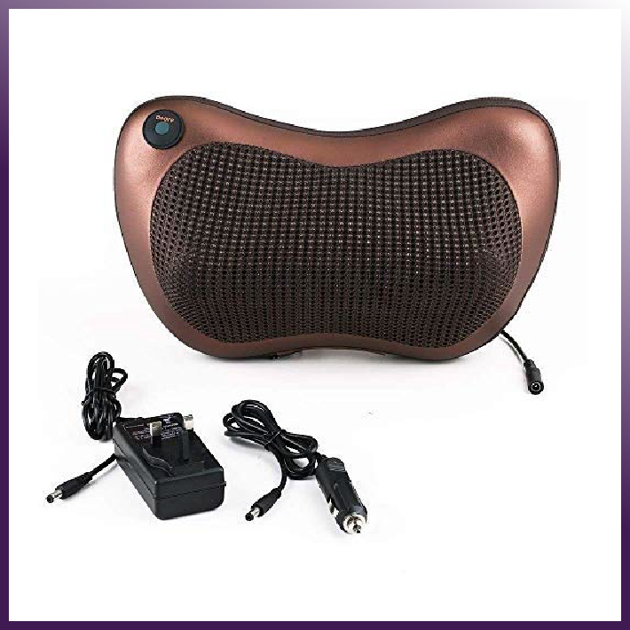 NuAlign Heated Shiatsu Back & Neck Massage Pillow