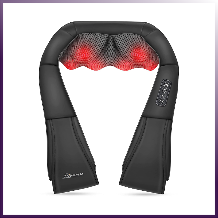 NuAlign Heated Shiatsu Neck & Shoulder Massager