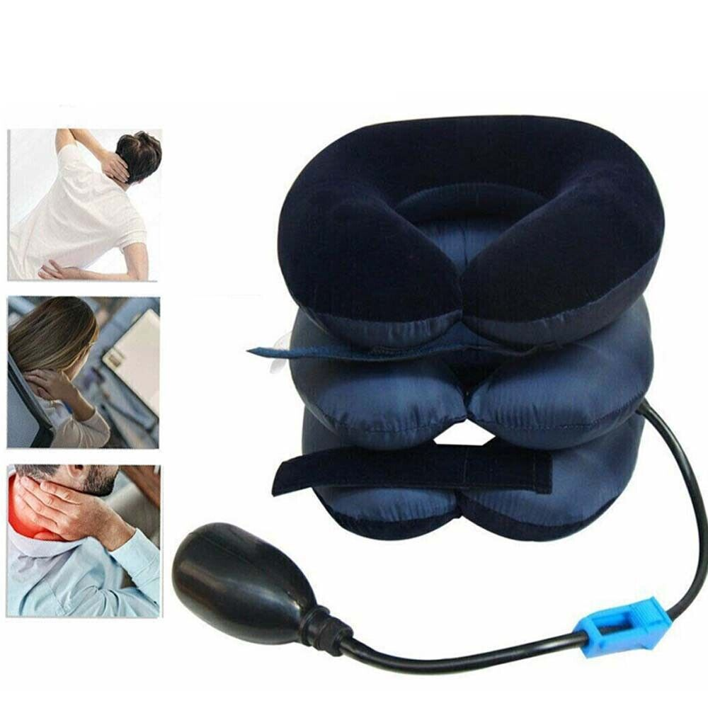 Cervical Neck Traction Device – Inflatable Neck Stretcher for Neck & Shoulder Pain Relief