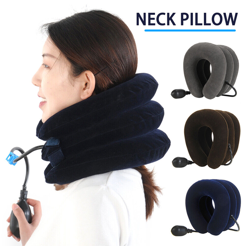 Cervical Neck Traction Device – Inflatable Neck Stretcher for Neck & Shoulder Pain Relief