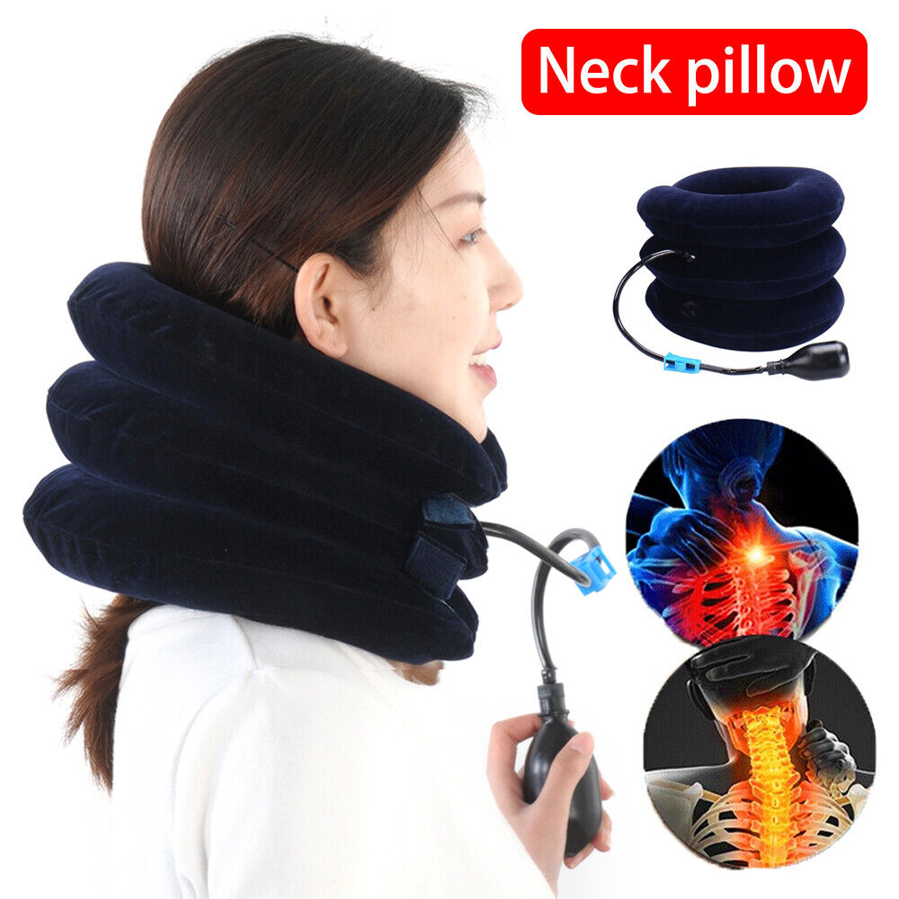 Cervical Neck Traction Device – Inflatable Neck Stretcher for Neck & Shoulder Pain Relief