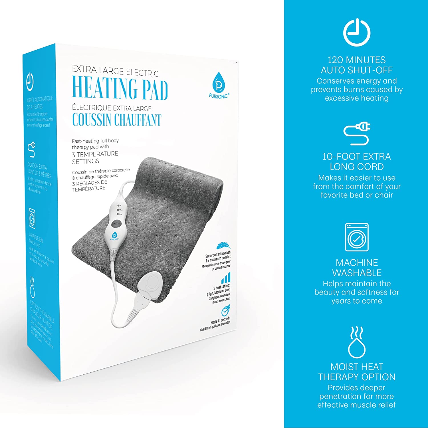 NuAlign Electric Heating Pad