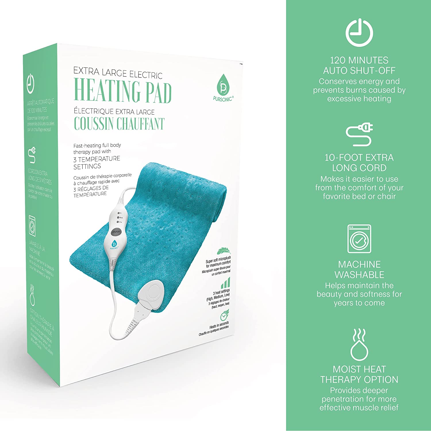 NuAlign Electric Heating Pad