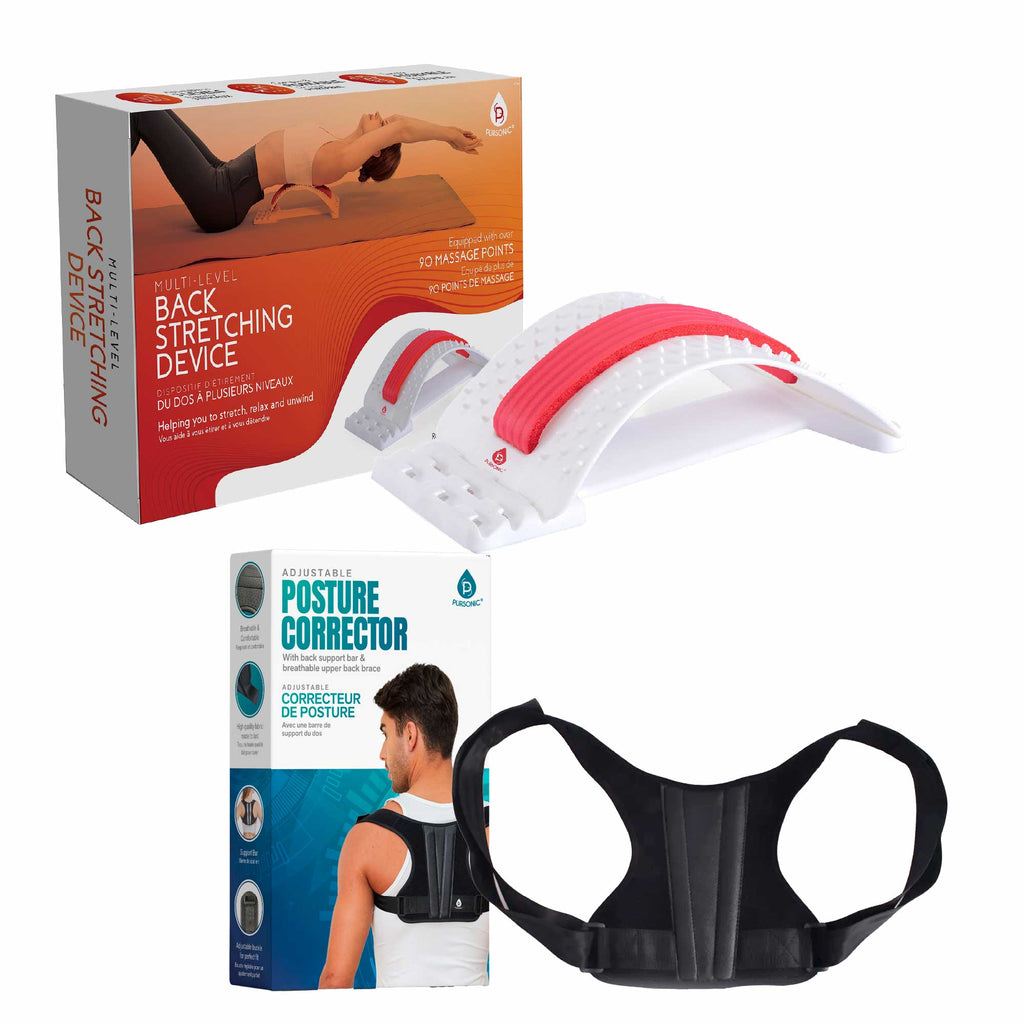 NuAlign Back Health Essentials Kit — Stretcher & Posture Corrector
