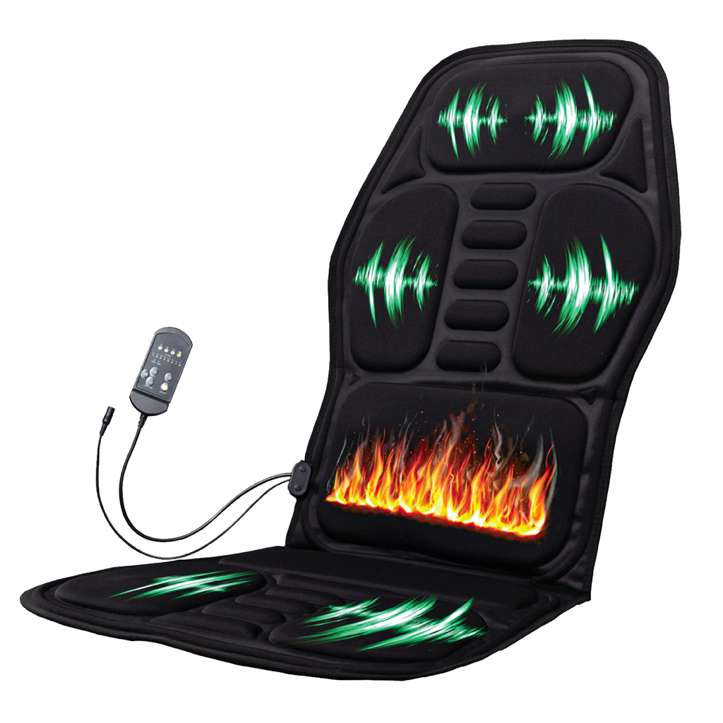 NuAlign Heated Vibration Chair Cushion